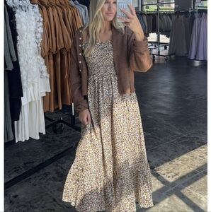 Mikarose Fall Floral Dress